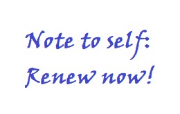 renew now
